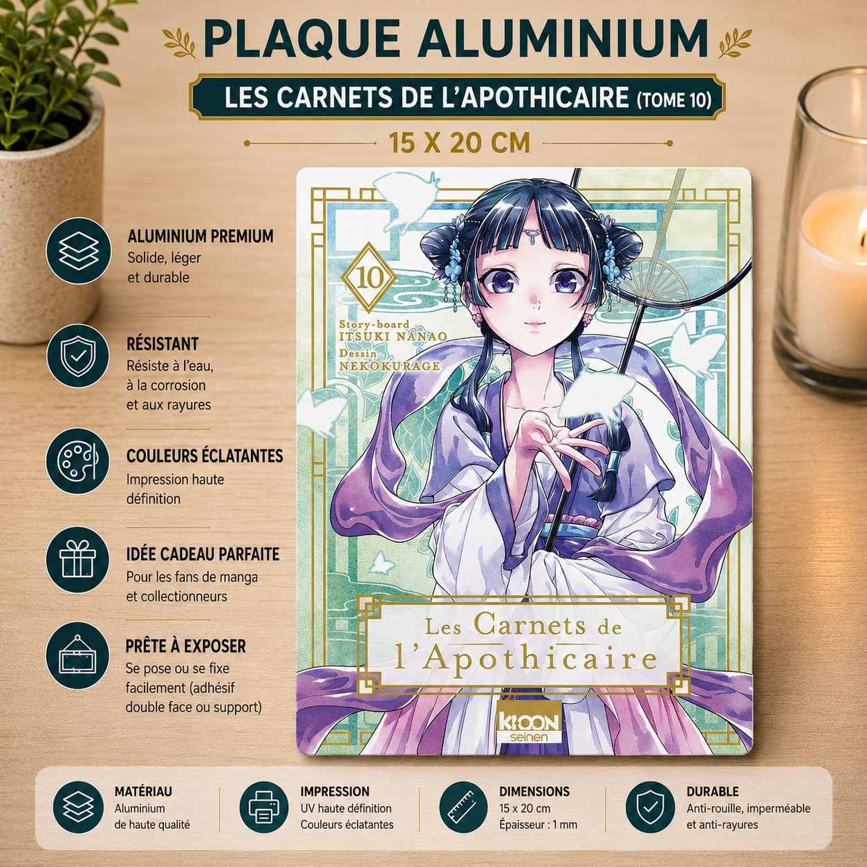Aluminum Sign - The Apothecary's Journals (Volume 1)