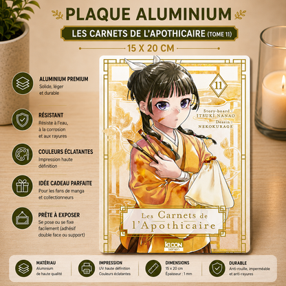 Aluminum Sign - The Apothecary's Journals (Volume 1)