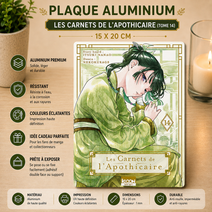 Aluminum Sign - The Apothecary's Journals (Volume 1)