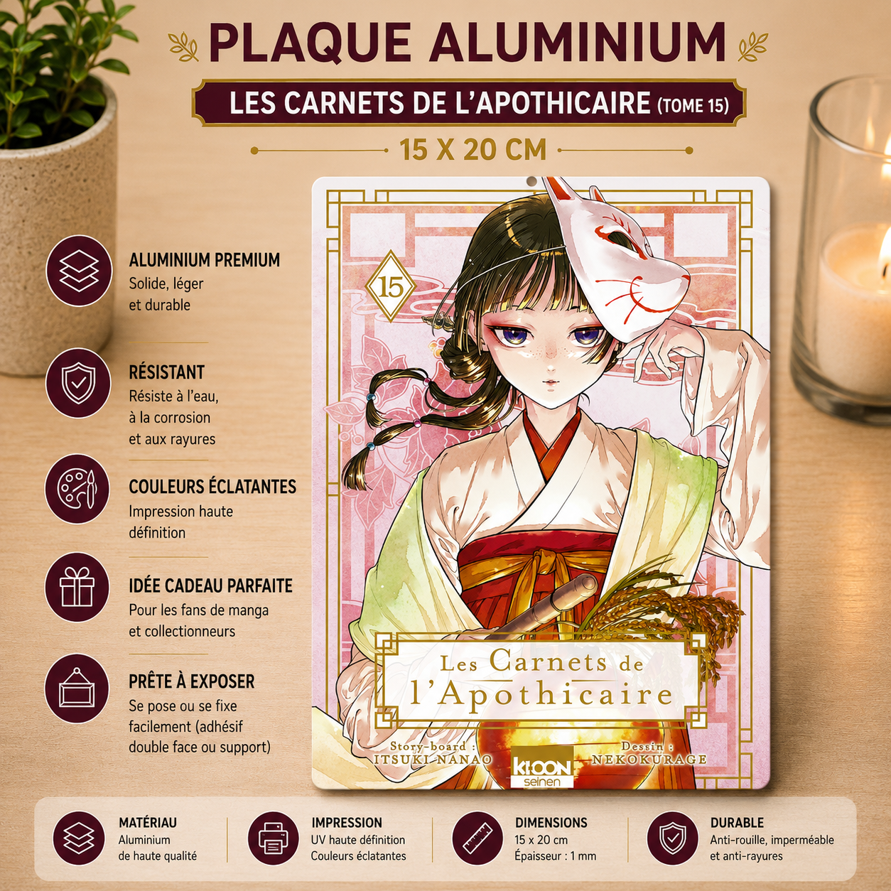 Aluminum Sign - The Apothecary's Journals (Volume 1)