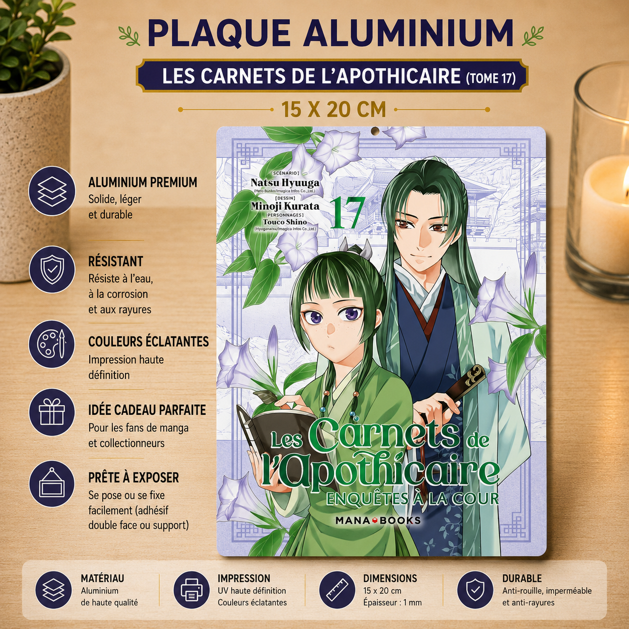 Aluminum Sign - The Apothecary's Journals (Volume 1)