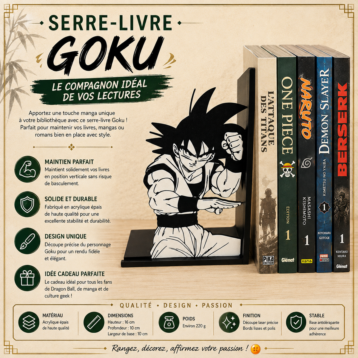 Dragon Ball Bookends – Goku & Vegeta