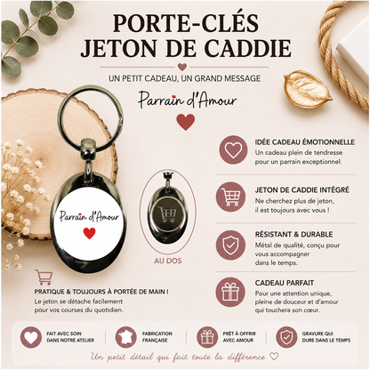 Porte clé jeton