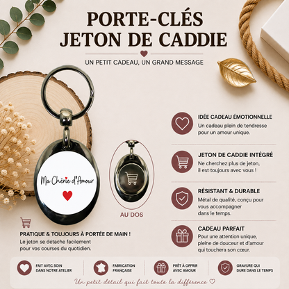 Porte clé jeton