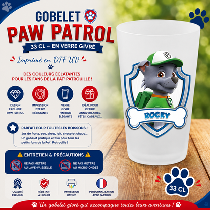 🐶 Gobelets Enfants "Pat’ Patrouille" - Les Héros de la Team Paw Patrol