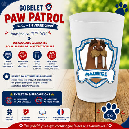 🐶 Gobelets Enfants "Pat’ Patrouille" - Les Héros de la Team Paw Patrol