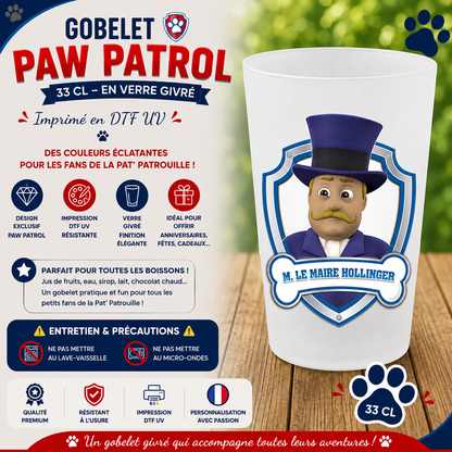 🐶 Gobelets Enfants "Pat’ Patrouille" - Les Héros de la Team Paw Patrol