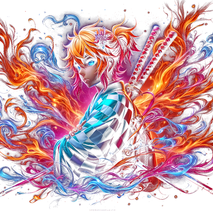 Fichiers numériques Halftone – Demon Slayer