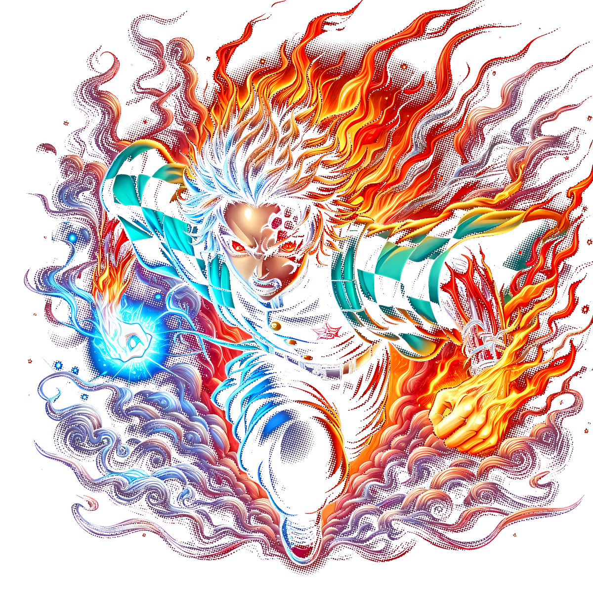 Fichiers numériques Halftone – Demon Slayer