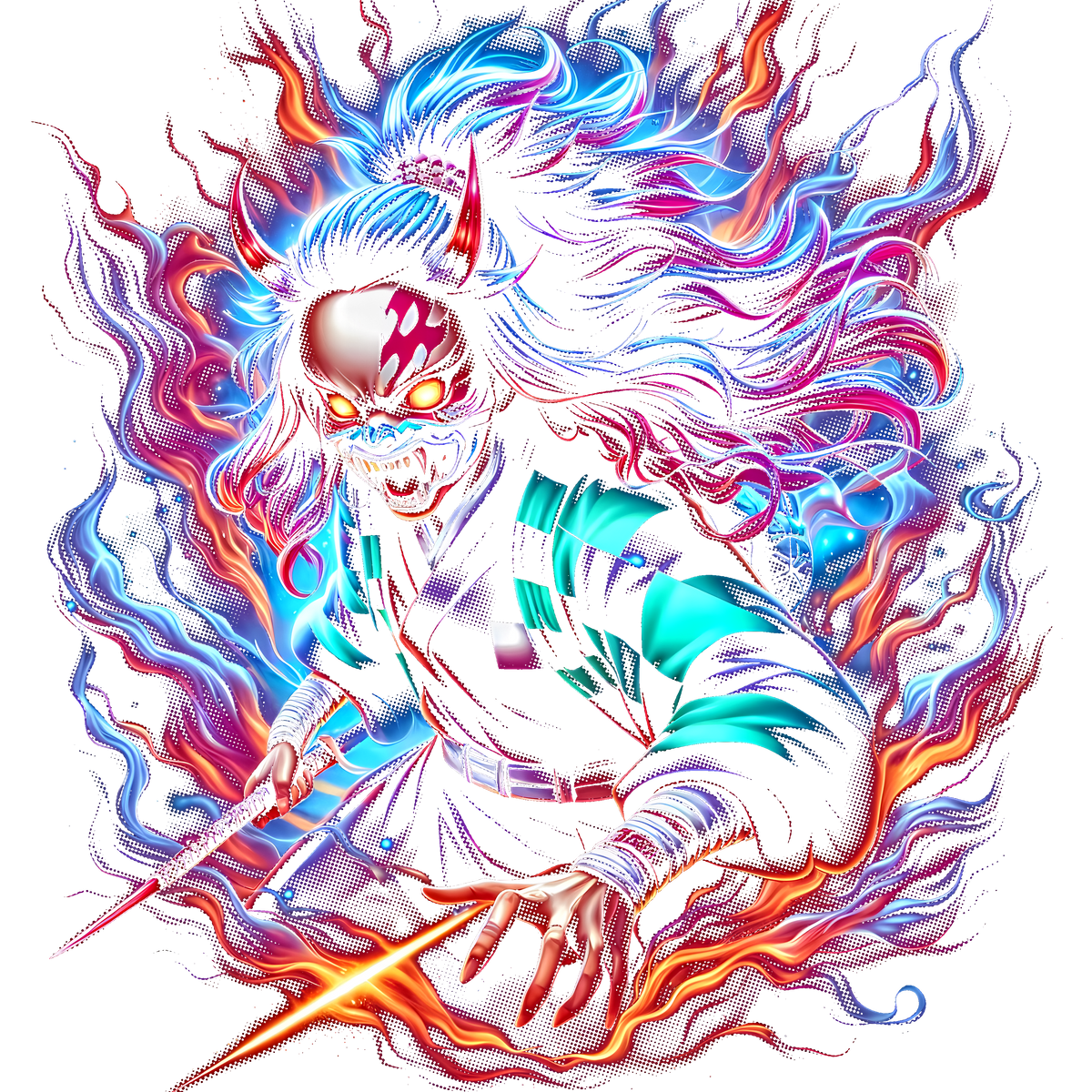 Fichiers numériques Halftone – Demon Slayer