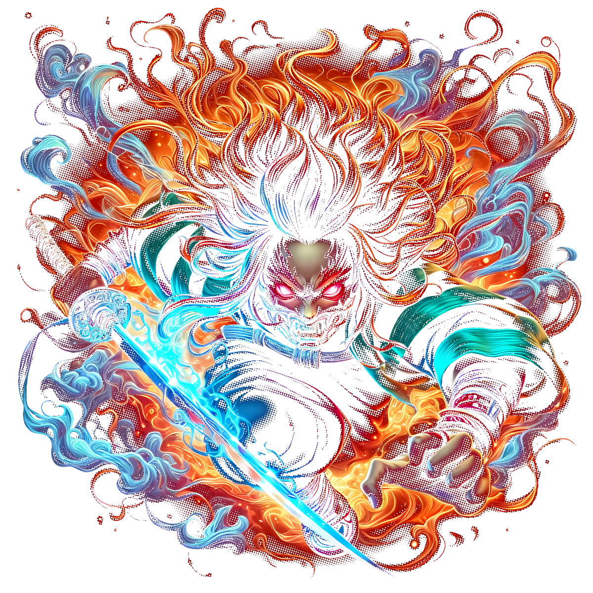 Fichiers numériques Halftone – Demon Slayer
