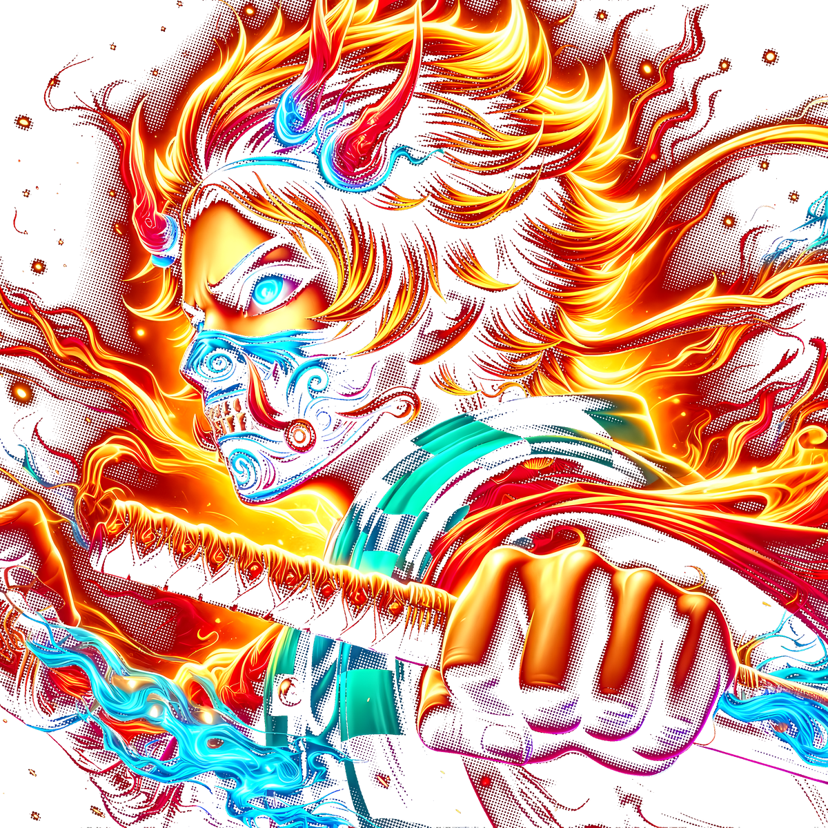 Fichiers numériques Halftone – Demon Slayer