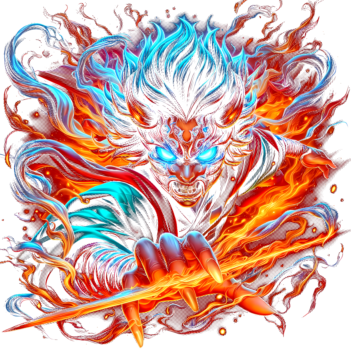 Fichiers numériques Halftone – Demon Slayer