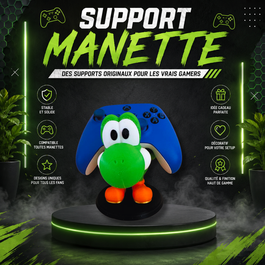 🎮 Yoshi Controller Stand – 3D Print