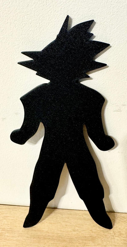 Décoration Murale Dragon Ball Z – Silhouettes 3D (≈24cm)