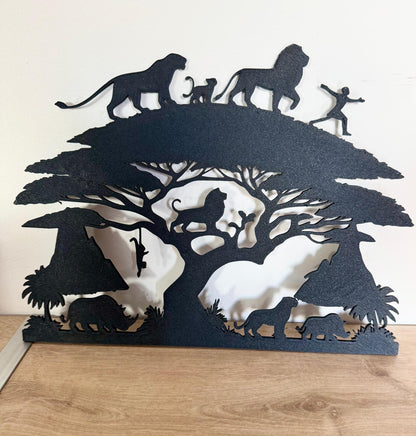 Décoration Murale Disney – Silhouettes 3D (≈24cm)