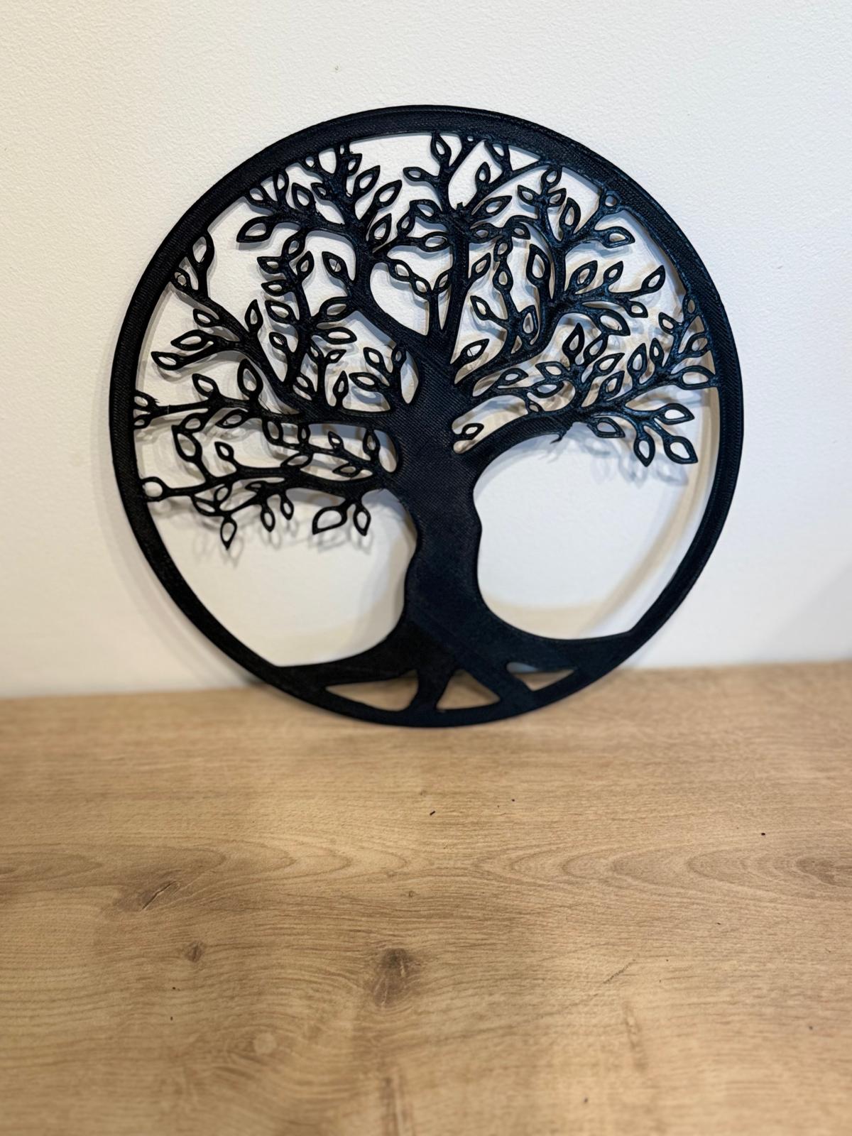 Décoration Murale Papillons et Arbre de Vie – Silhouettes 3D (≈24cm)