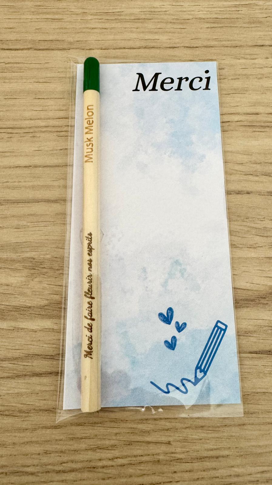 ✏️ Crayon à planter gravé – Merci de faire fleurir nos esprits 🌱