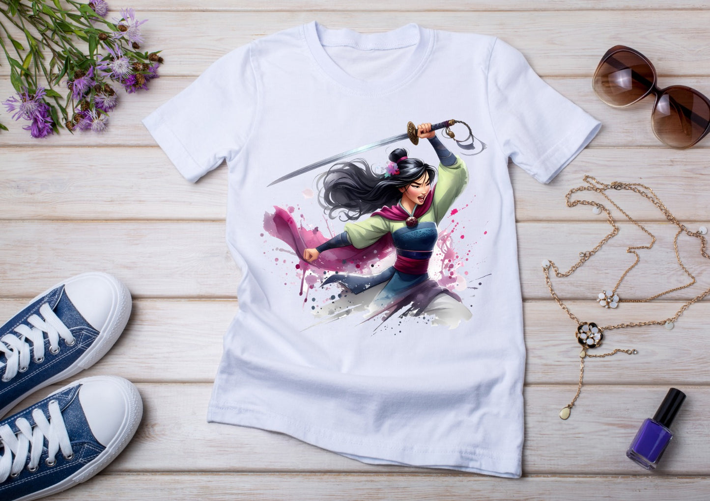 T-shirt Enfant Mulan
