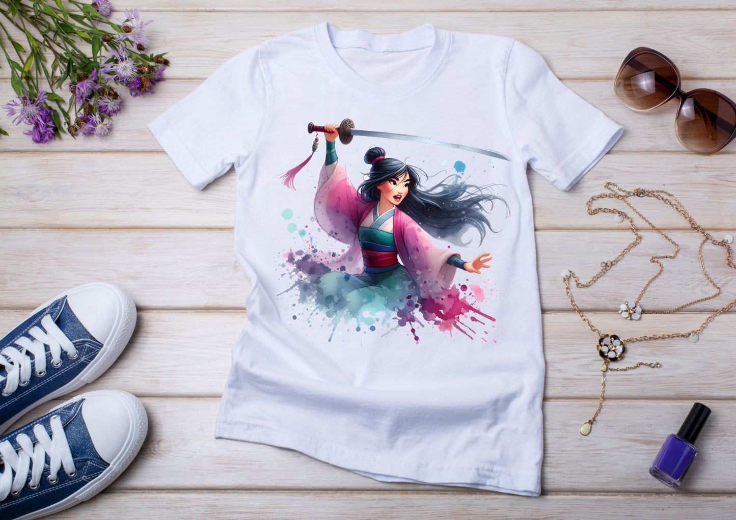 T-shirt Enfant Mulan