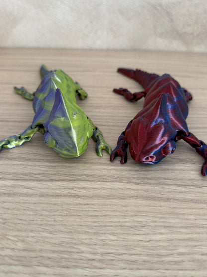 Figurines 3D Articulées – Dragons & Caméléons