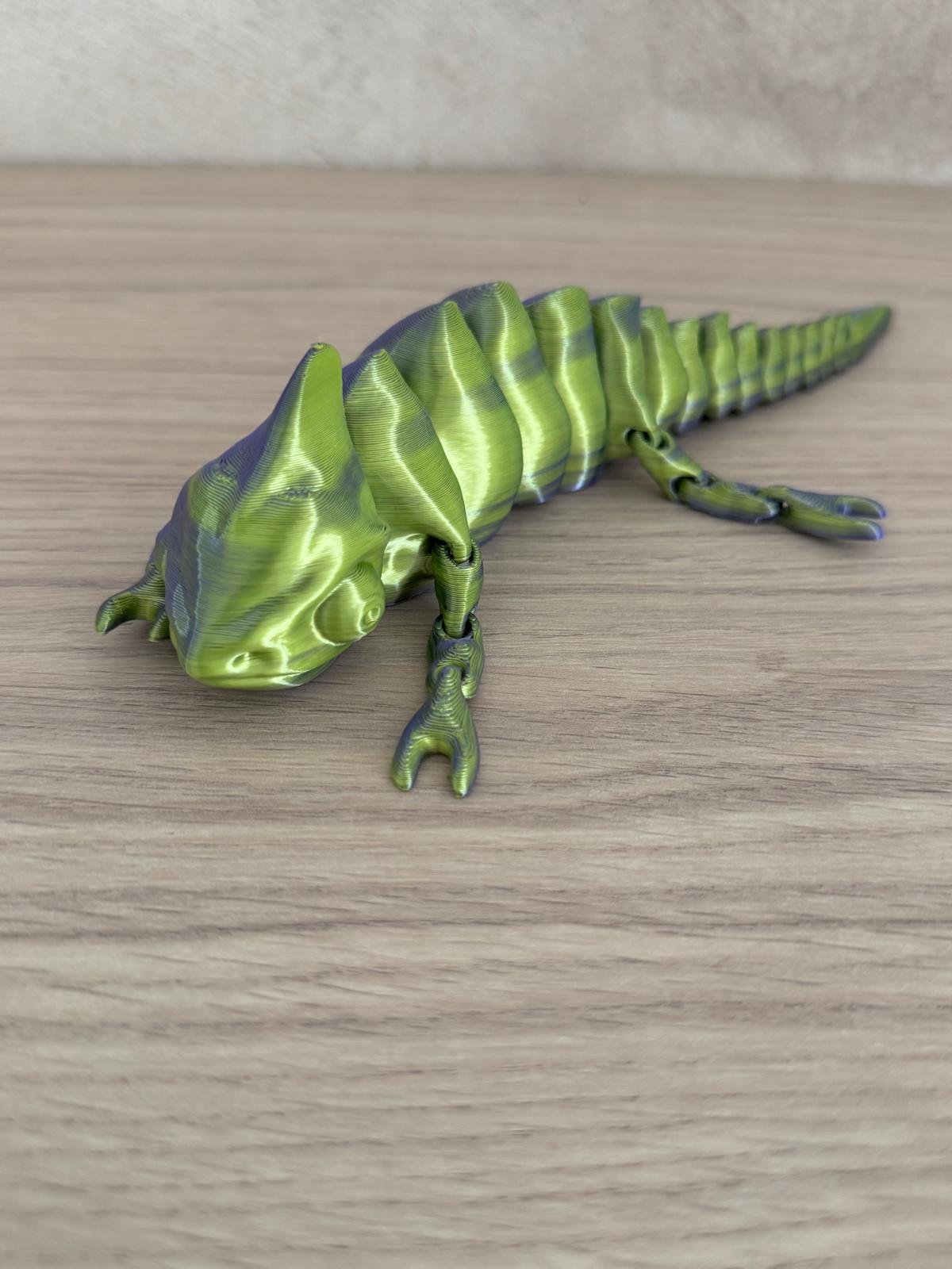 Figurines 3D Articulées – Dragons & Caméléons
