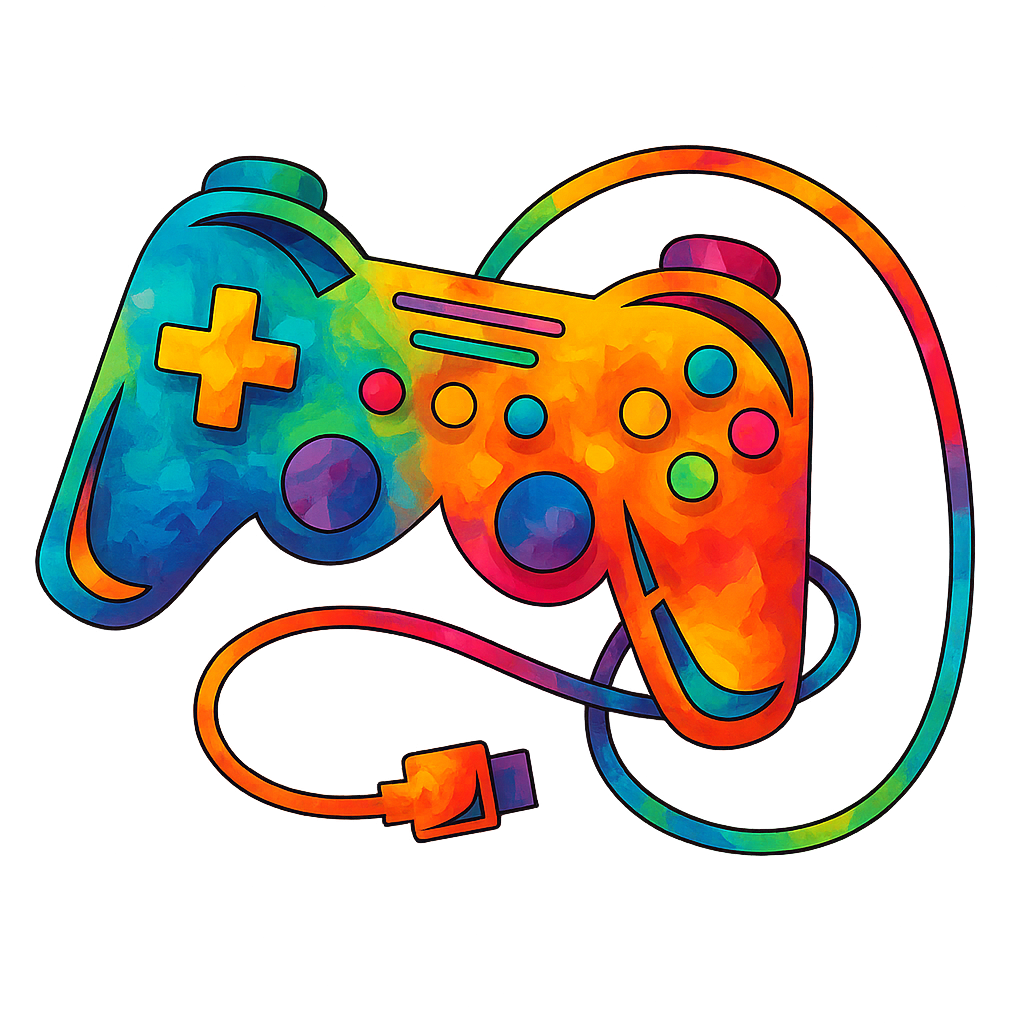 🎮 Sticker Gaming DTF UV