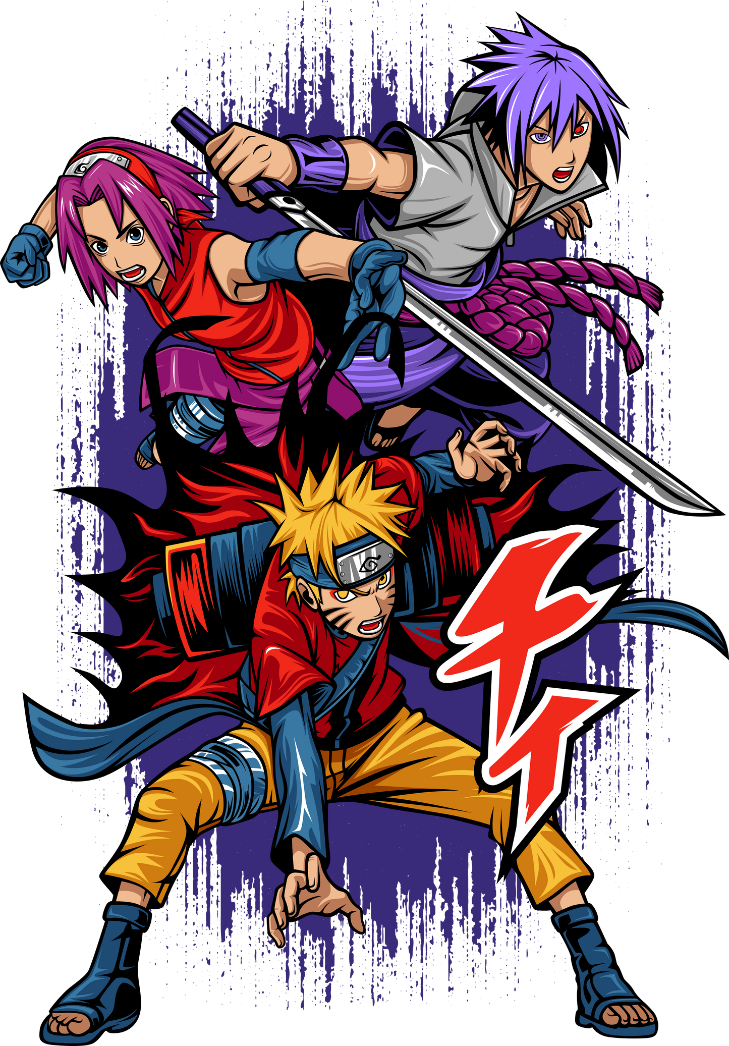 Fichiers PNG Naruto – 124 modèles au choix