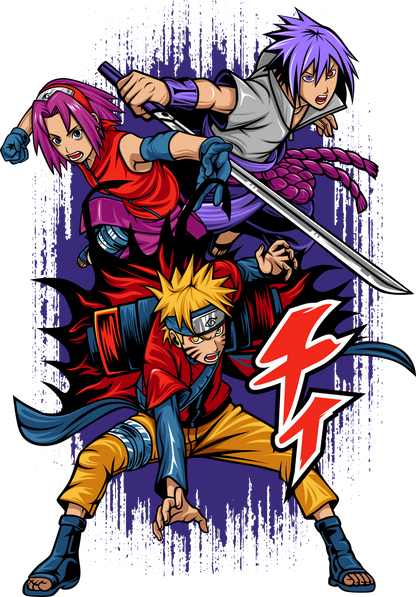 Fichiers PNG Naruto – 124 modèles au choix