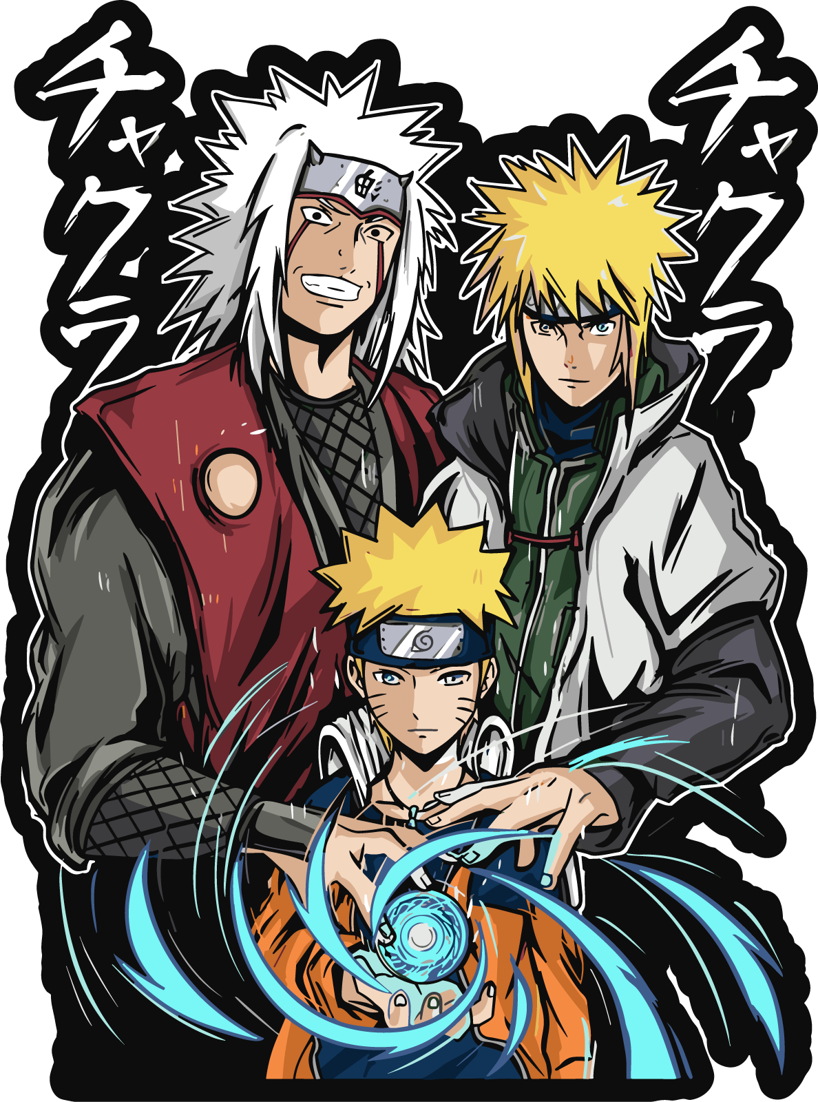 Fichiers PNG Naruto – 124 modèles au choix