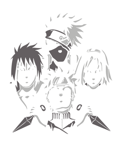 Fichiers PNG Naruto – 124 modèles au choix