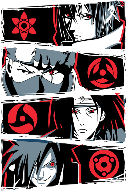 Fichiers PNG Naruto – 124 modèles au choix