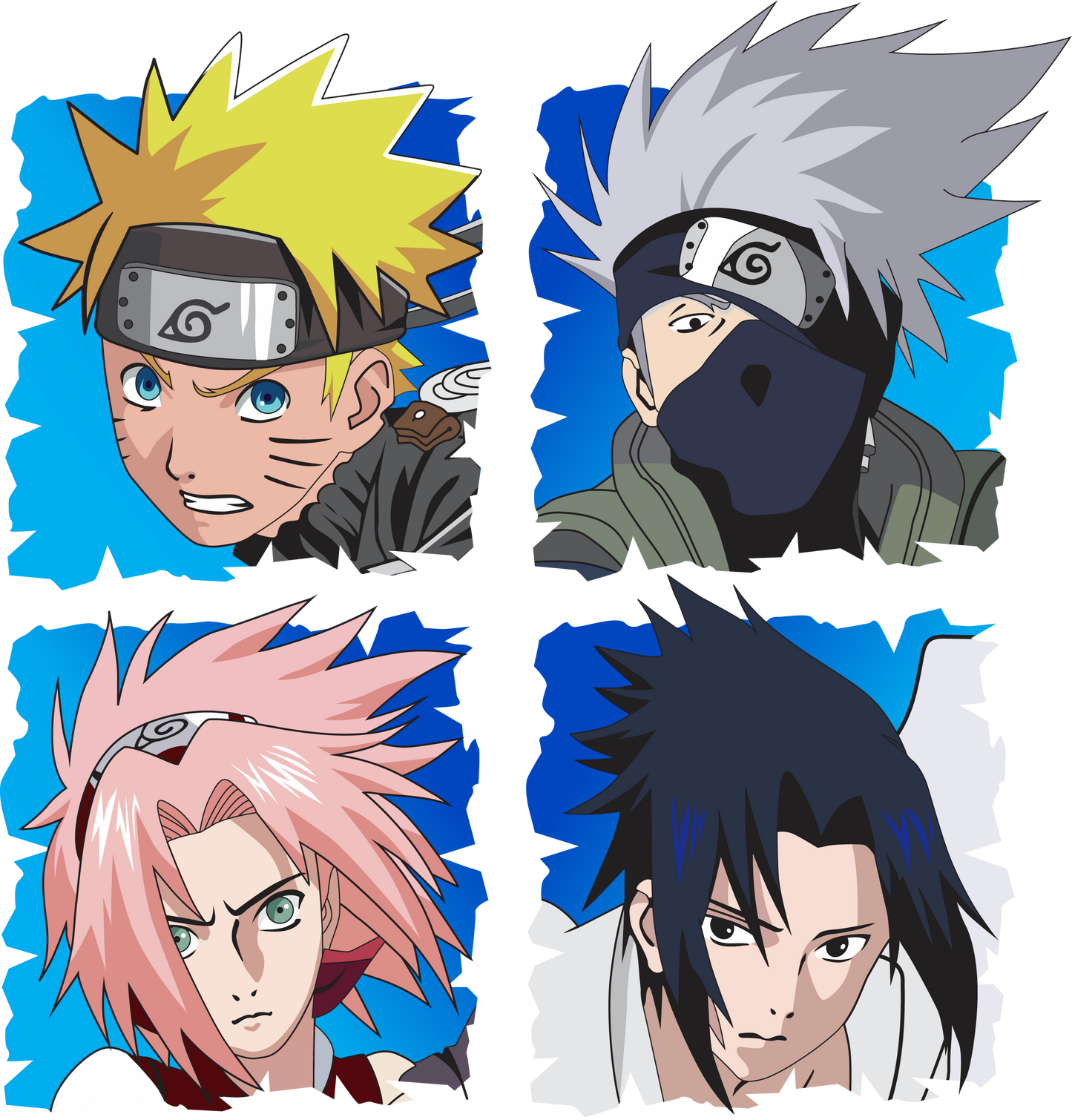 Fichiers PNG Naruto – 124 modèles au choix