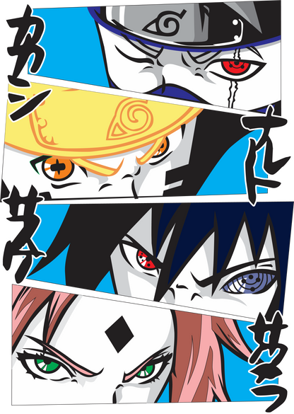 Fichiers PNG Naruto – 124 modèles au choix