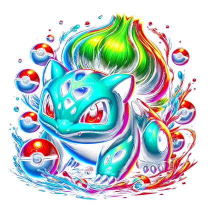 Fichier numérique Halftone Pokémon – 42 modèles au choix