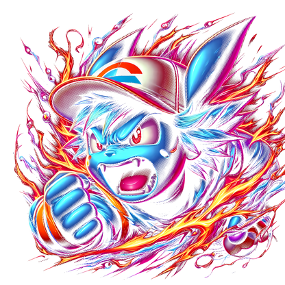 Fichier numérique Halftone Pokémon – 42 modèles au choix