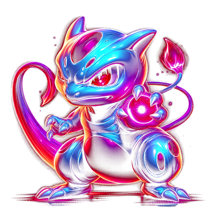 Fichier numérique Halftone Pokémon – 42 modèles au choix