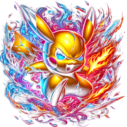 Fichier numérique Halftone Pokémon – 42 modèles au choix
