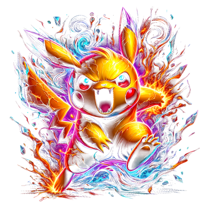 Fichier numérique Halftone Pokémon – 42 modèles au choix