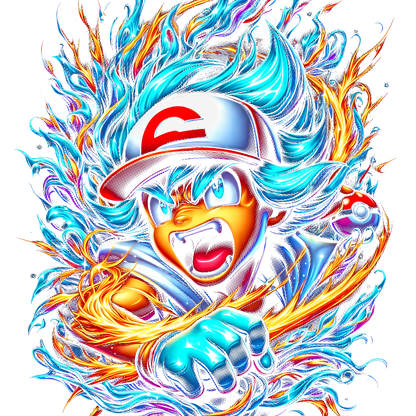 Fichier numérique Halftone Pokémon – 42 modèles au choix