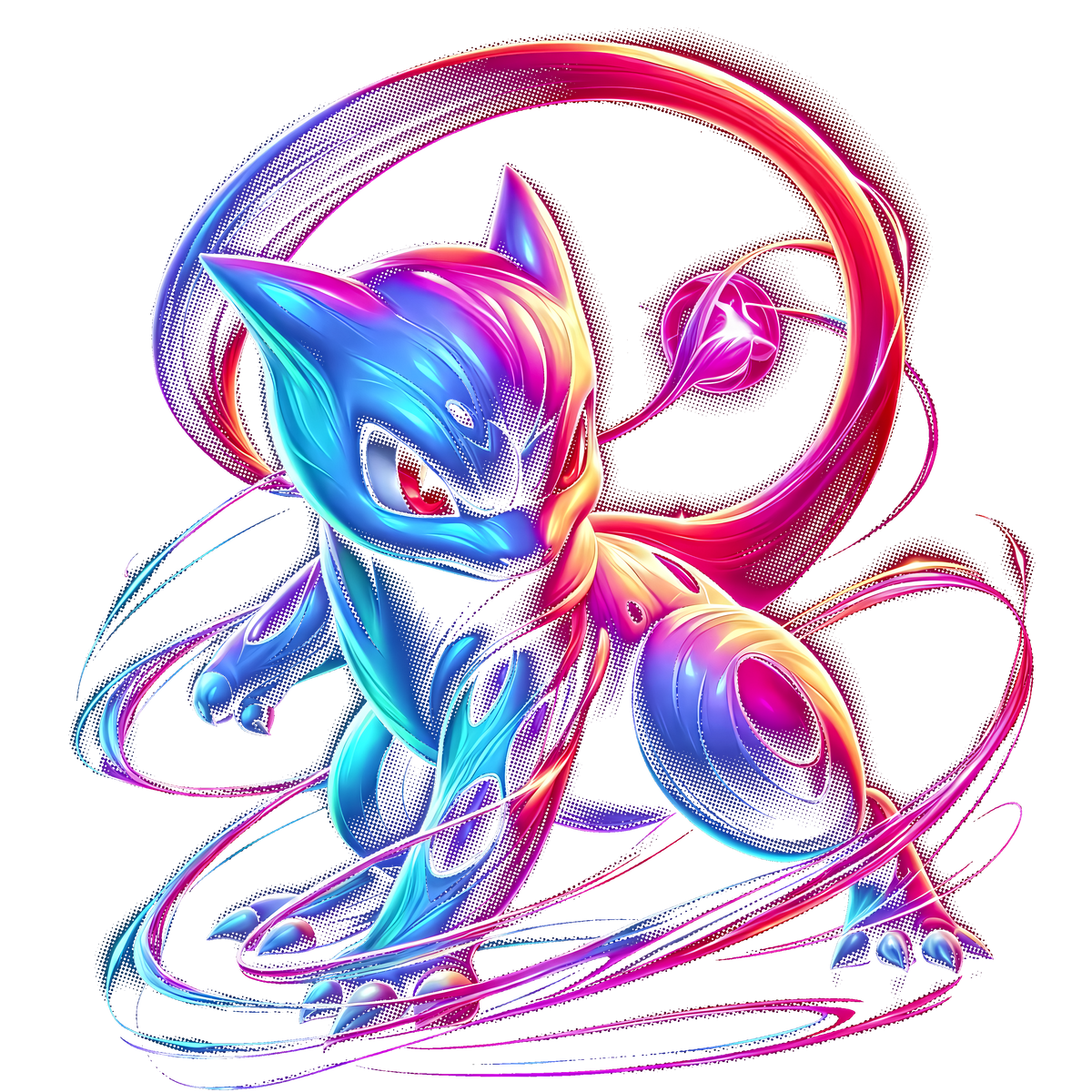Fichier numérique Halftone Pokémon – 42 modèles au choix