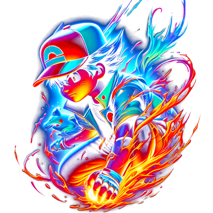 Fichier numérique Halftone Pokémon – 42 modèles au choix