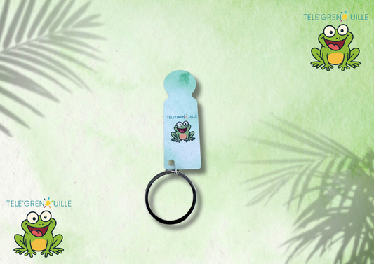 🐸🔑 Porte-clés Jeton – TélégreNouille