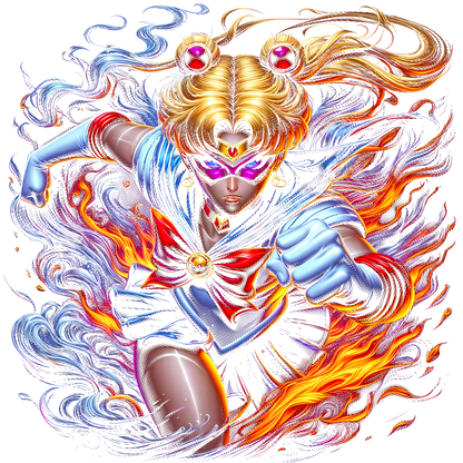 Fichier numérique Halftone Sailor Moon – 16 modèles au choix
