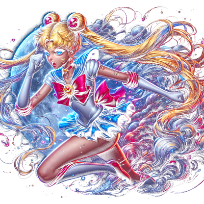 Fichier numérique Halftone Sailor Moon – 16 modèles au choix