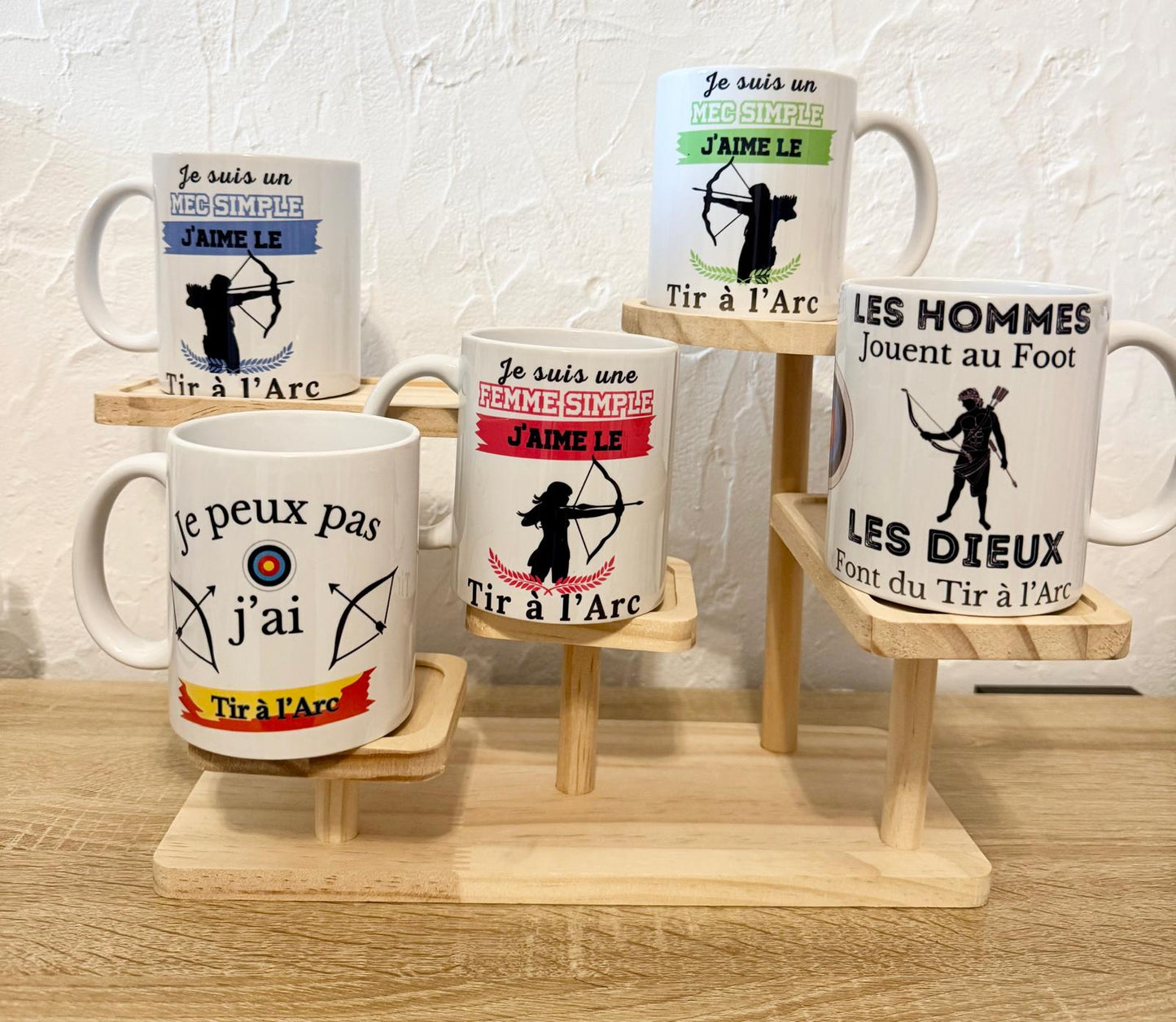 Mug - Collection "Tir à l'Arc" (5 Modèles au choix)