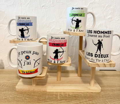 Mug - Collection "Tir à l'Arc" (5 Modèles au choix)