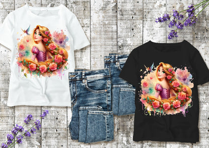T-shirt enfant  Raiponce