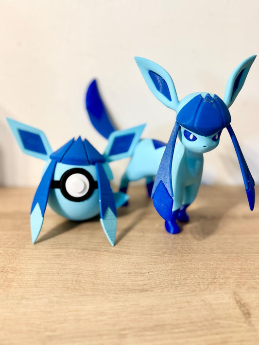 Pack figurine Givrali et Pokéball assortie – photo originale