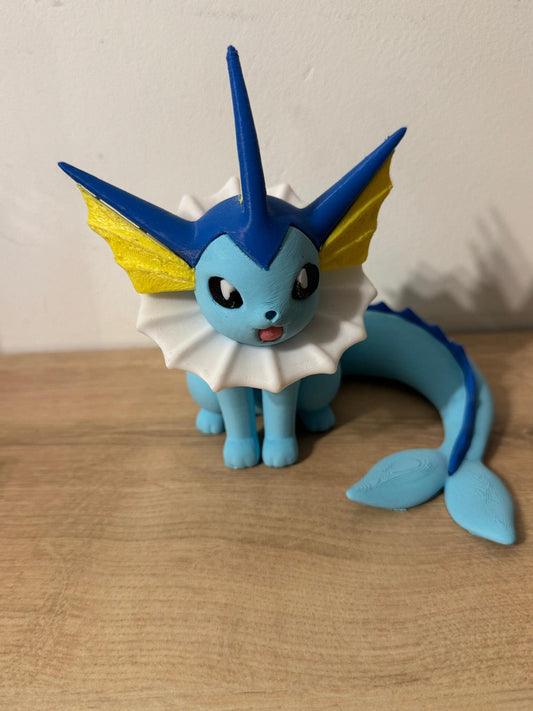 Figurine 3D – Aquali (Vaporeon)